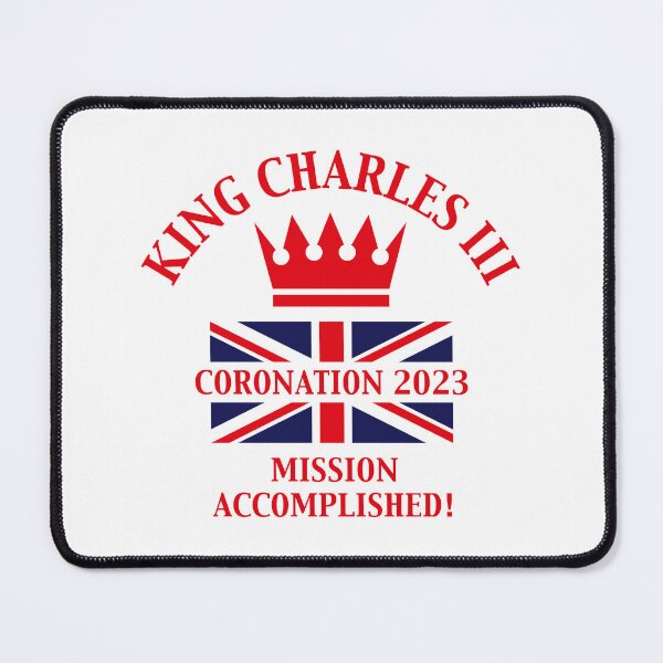 Item preview, King Charles 3rd / Mission Accomplished (Red) designed and sold by MrFaulbaum.