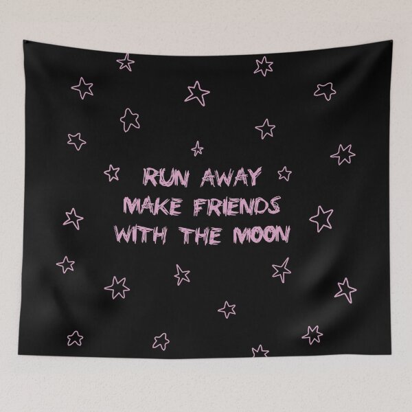 Item preview, Lil Peep Aesthetic Pink Black Star Shopping Life is Beautiful designed and sold by StickTheSong.
