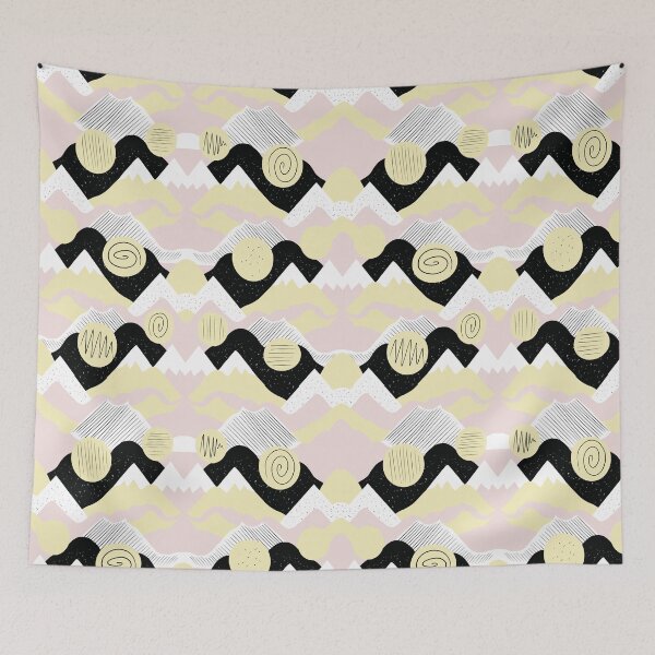 Item preview, Abstract landscape, pattern designed and sold by AvotArt.