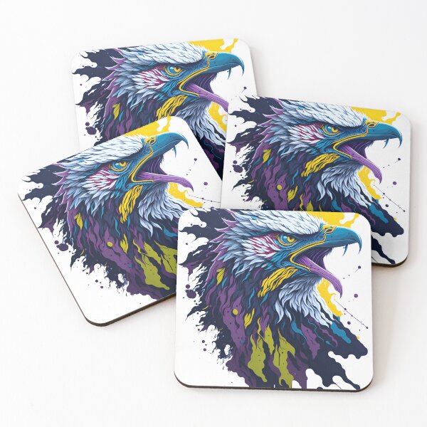 Item preview, Abstract Colorful Eagle designed and sold by leandropiz.