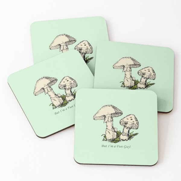 Item preview, Sketch of two mushrooms: But I'm a fun guy! designed and sold by SomeGuyLou.