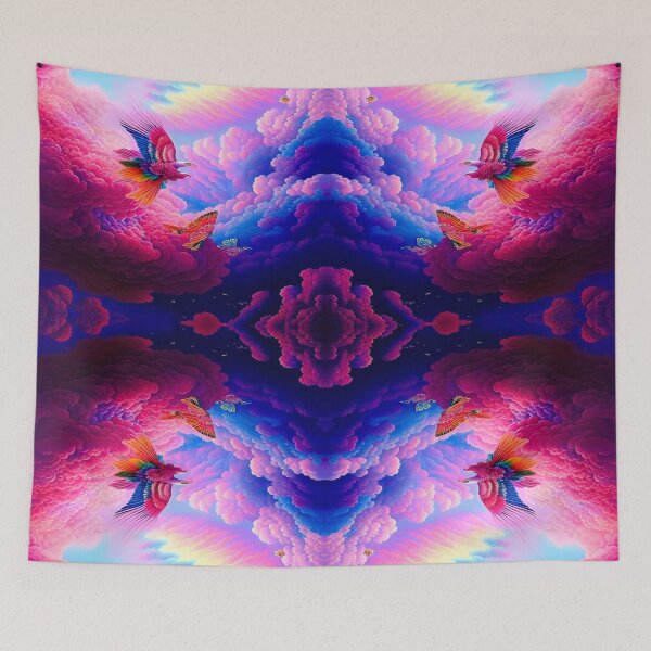 Item preview, Magical Red Clouds. designed and sold by StHallow.