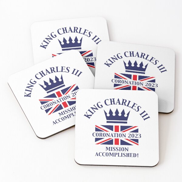 Item preview, King Charles 3rd / Mission Accomplished (Navy) designed and sold by MrFaulbaum.