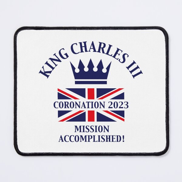 Item preview, King Charles 3rd / Mission Accomplished (Navy) designed and sold by MrFaulbaum.