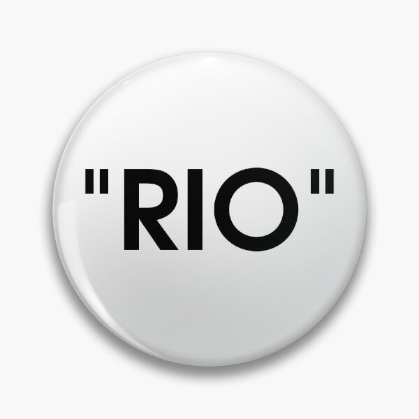 Artikelvorschau, „RIO“-Anführungszeichen im Luxusstil entworfen und verkauft von FrescoDesign.