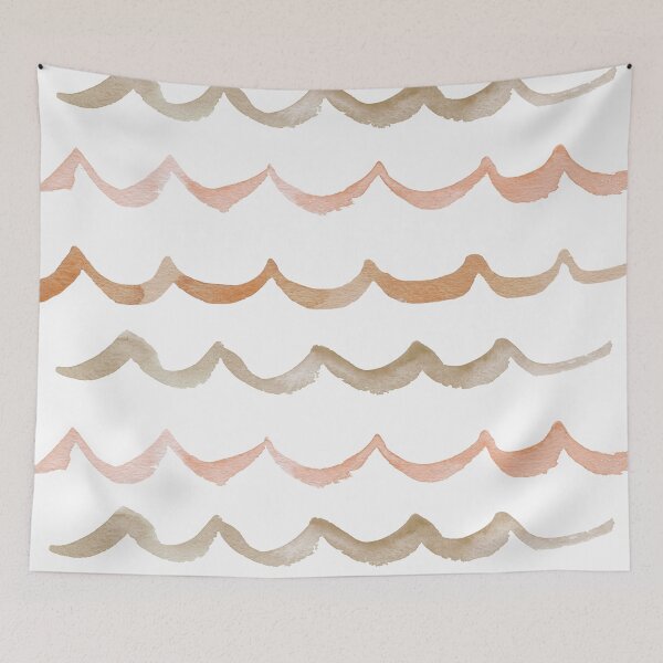 Item preview, Life is Swell - Watercolor Wave Pattern designed and sold by Kristen Laczi.