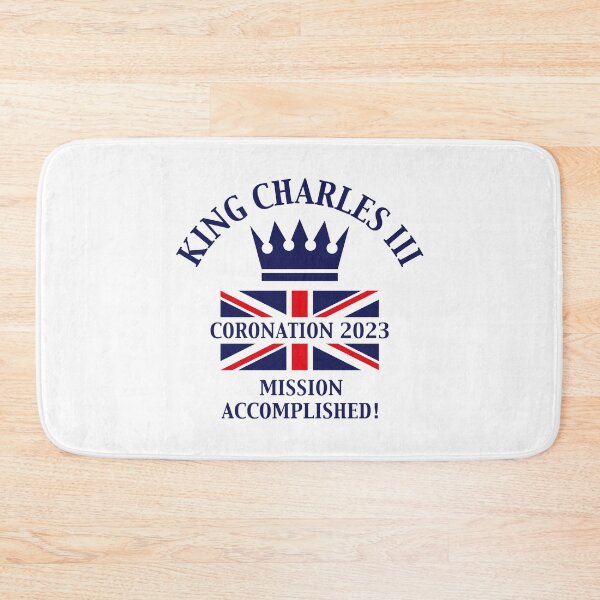 Item preview, King Charles 3rd / Mission Accomplished (Navy) designed and sold by MrFaulbaum.