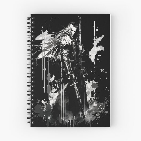 Aperçu de l'œuvre Peinture à l'encre Sephiroth créée et vendue par Springteam.