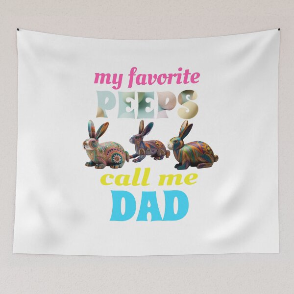 Item preview, My Favorite Peeps Call Me Dad designed and sold by GrumpyFella.