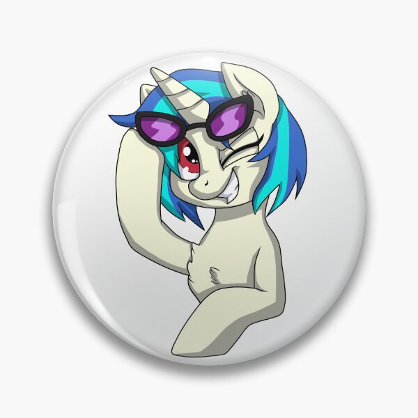 Item preview, Vinyl Scratch winking designed and sold by ButtercupSaiyan.