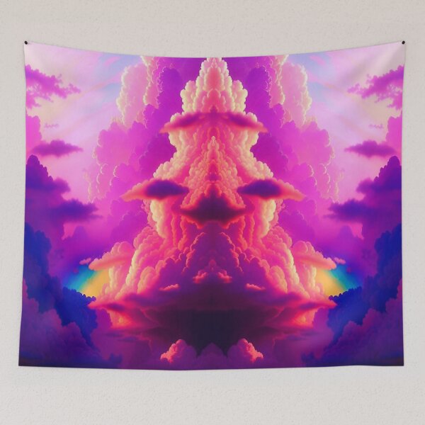 Item preview, Magical Red Clouds. designed and sold by StHallow.