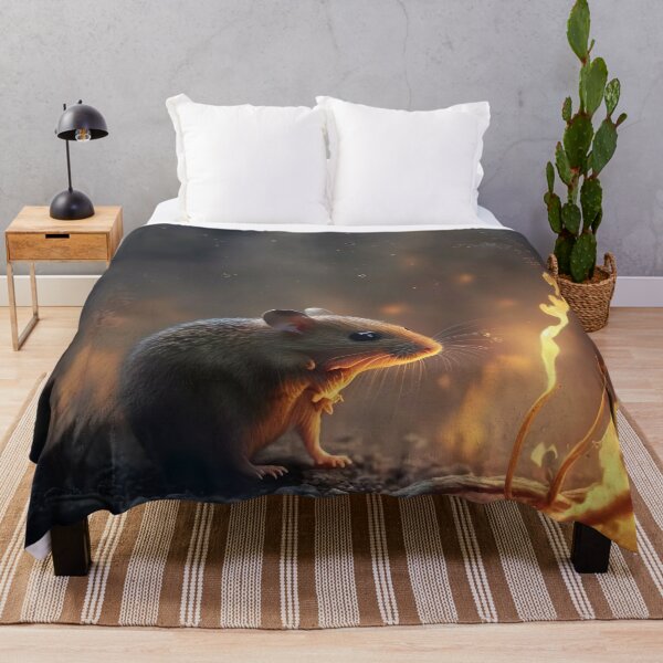 Item preview, mouse in fire designed and sold by WallArtExclusiv.