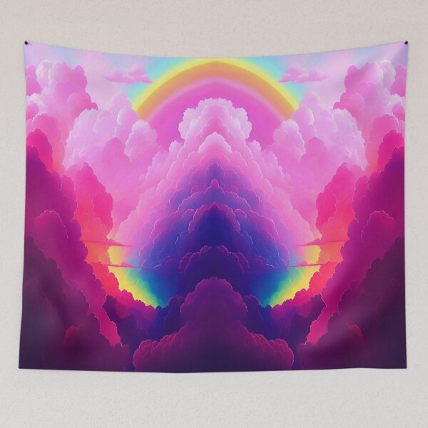 Item preview, Magical Red Clouds. designed and sold by StHallow.