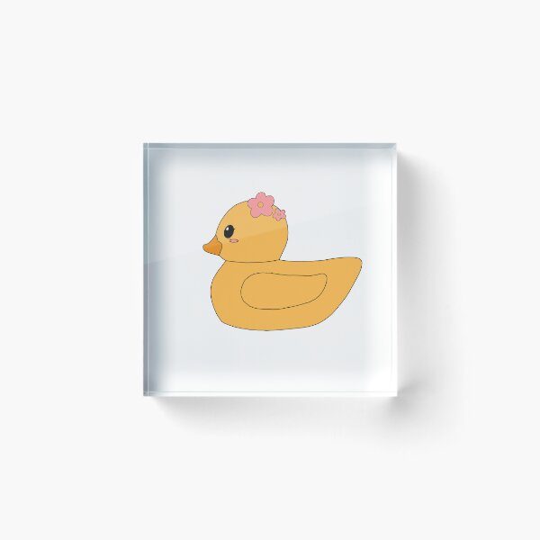 Item preview, A Very Happy Rubber Duck designed and sold by flowerfieldsart.