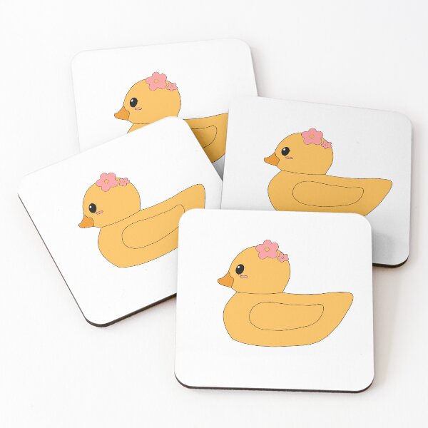 Item preview, A Very Happy Rubber Duck designed and sold by flowerfieldsart.