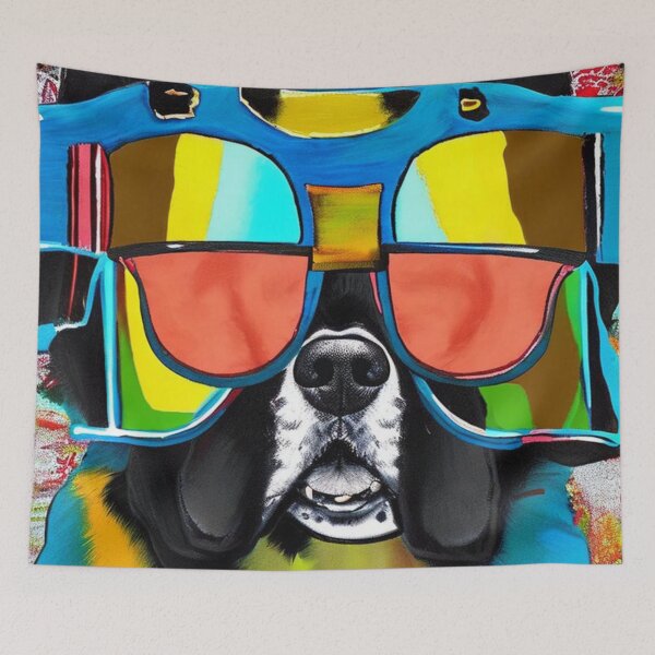 Item preview, Dog With Sunglasses designed and sold by itzbart.