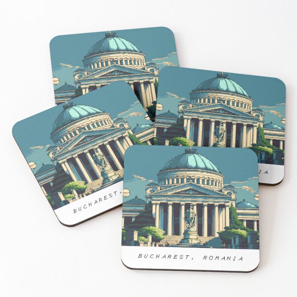 Item preview, Bucharest Pixel Art Retro designed and sold by PixelAirlines.