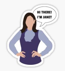 Janet - The Good Place Sticker