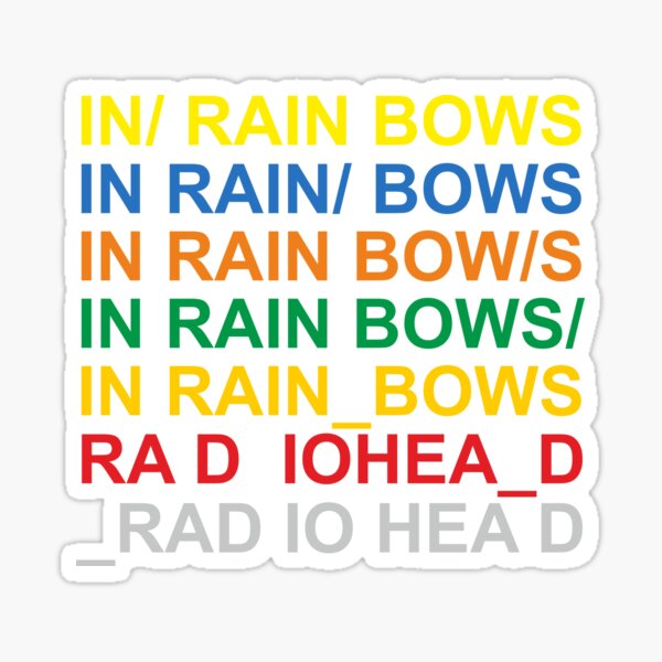 meilleure bande de logo txt Sticker