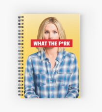 What the fork - Good place Spiral Notebook