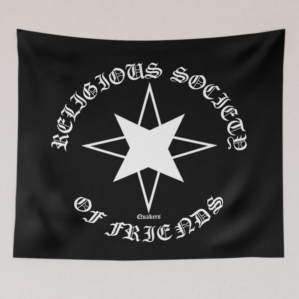 Item preview, Religious Society Of Friends Quakers Symbol Gothic designed and sold by thecamphillips.