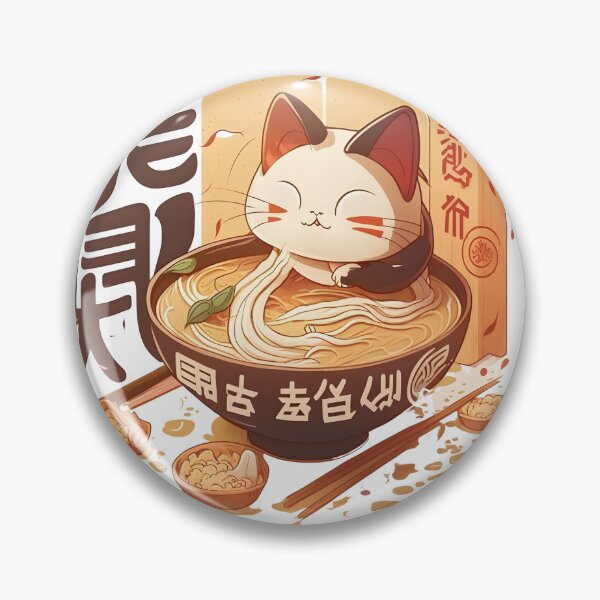 Item preview, Neko Ramen Classic: A Playful and Delicious Design designed and sold by Joshu77.