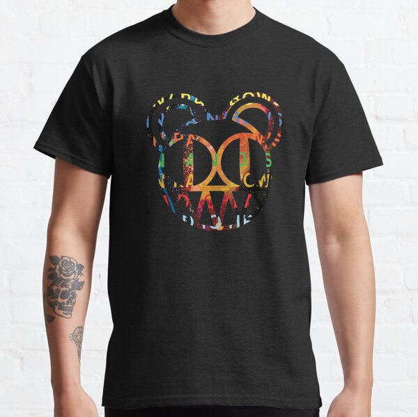 tête de souris colorée T-shirt classique