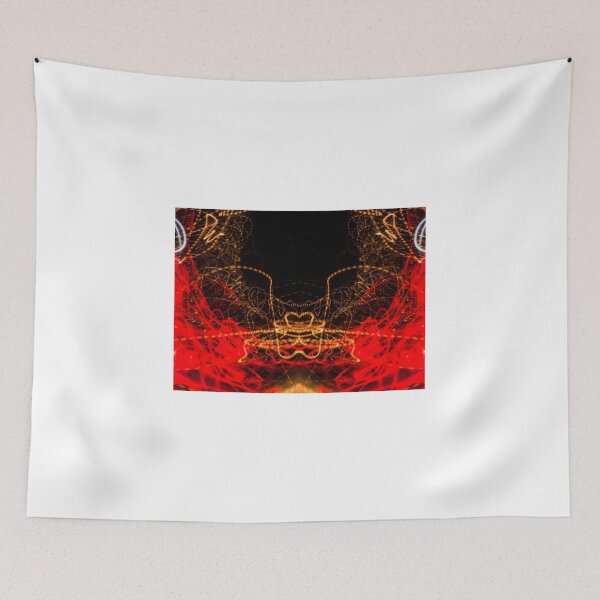 Item preview, Lightpainting Symmetry Wall Art Print Photograph 2 designed and sold by NeonAbstracts.