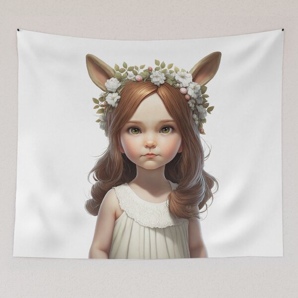 Item preview, Cute Ginger Easter Girl designed and sold by Juliascutecornr.