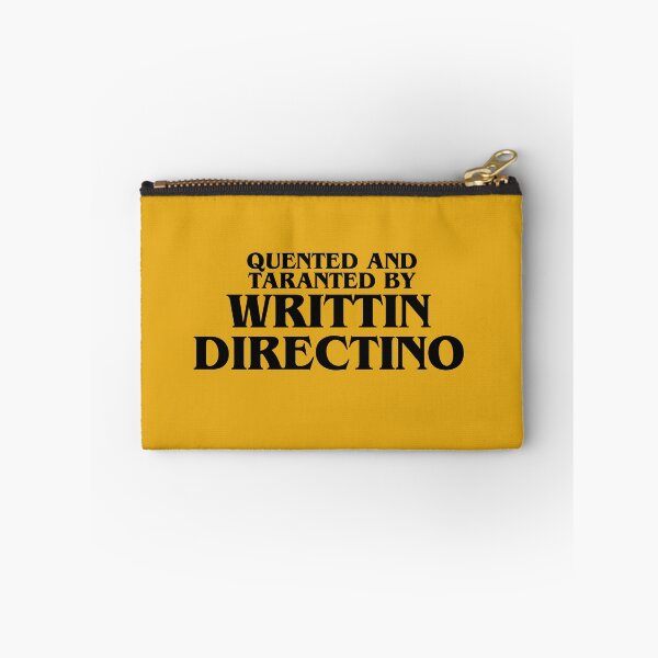 Item preview, Written and directed by Quentin Tarantino funny V2 designed and sold by Le-Freak.