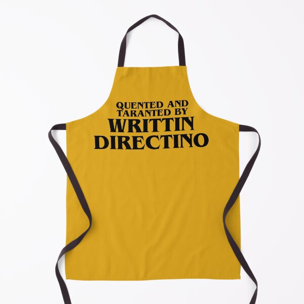 Item preview, Written and directed by Quentin Tarantino funny V2 designed and sold by Le-Freak.