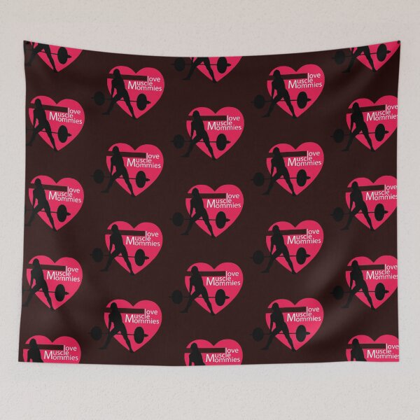 Item preview, I Love Muscle Mommies T-shirt Classic T-Shirt designed and sold by Graphichut.
