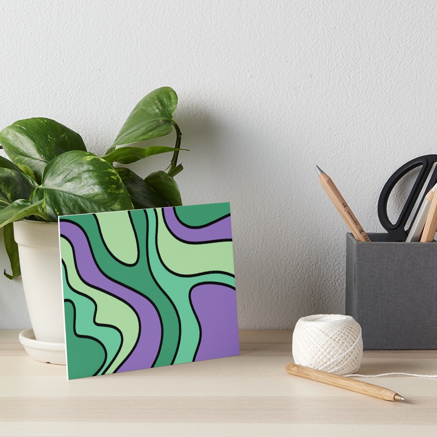 Item preview, Art Board Print designed and sold by ZonurePatterns.