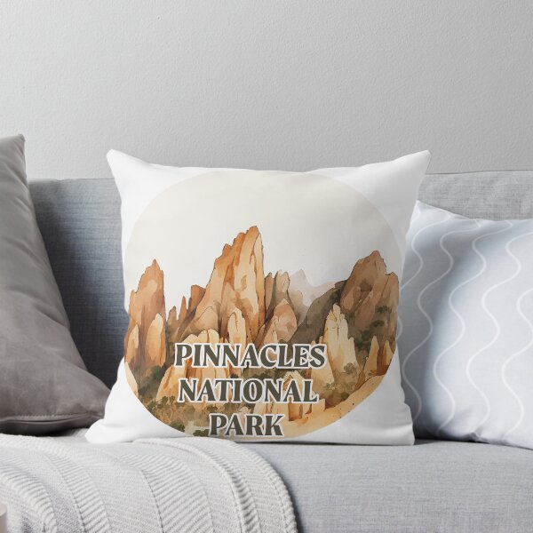 Item preview, Pinnacles National Park Boho Watercolor Circle designed and sold by PikoApparel.