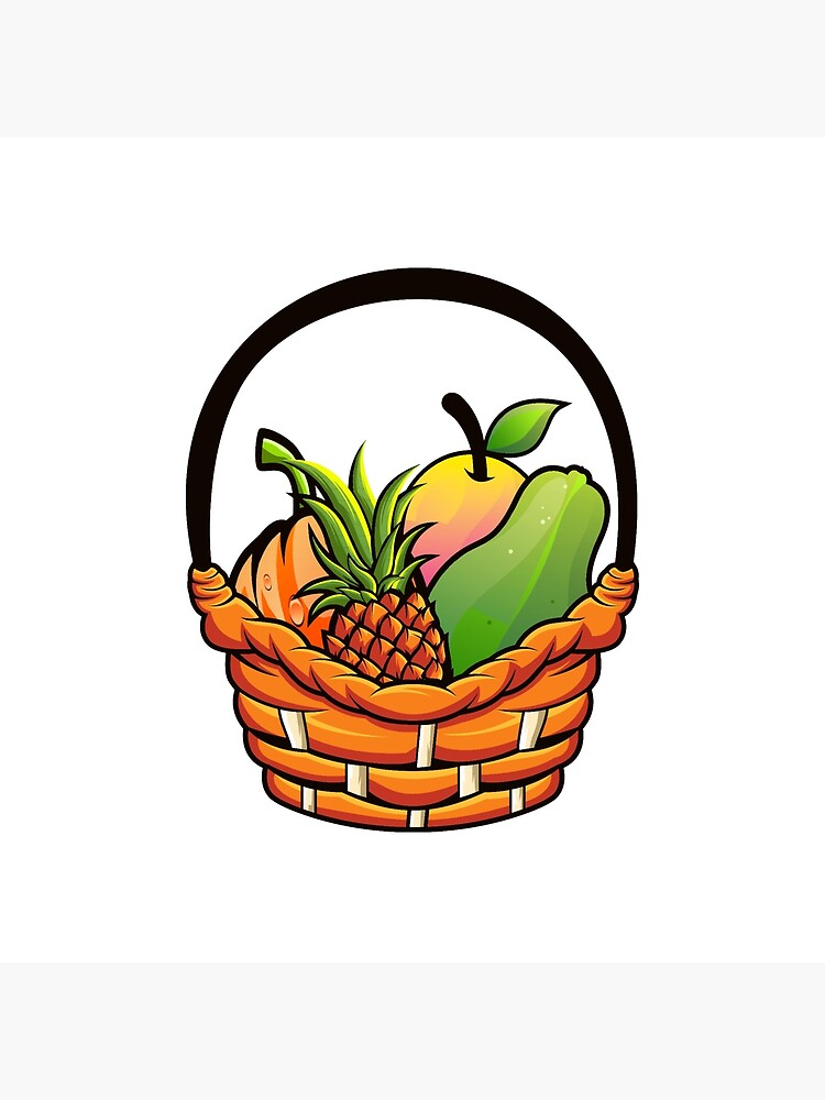 Disover Fruits Basket Premium Matte Vertical Poster
