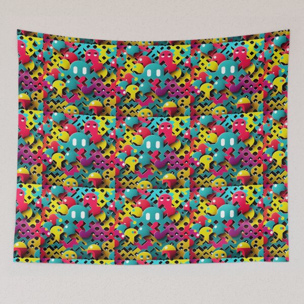 Item preview, Retro video games seamless pattern 5 designed and sold by MLArtifex.