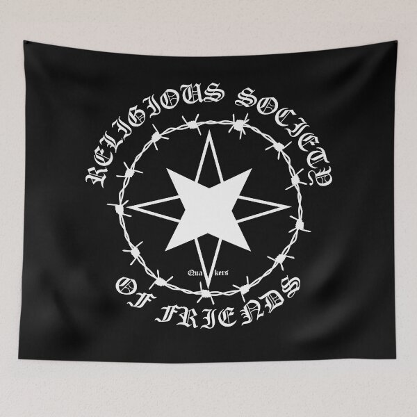 Item preview, Religious Society Of Friends Quakers Symbol Barbed Wire designed and sold by thecamphillips.