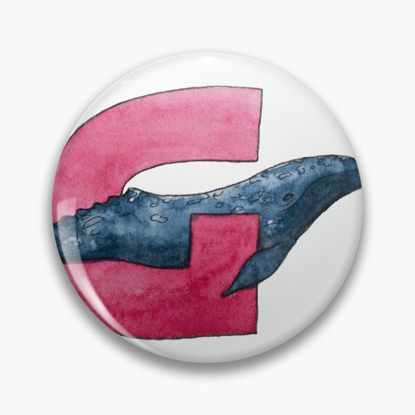 Item preview, G for Grey Whale designed and sold by immerzdstudio.