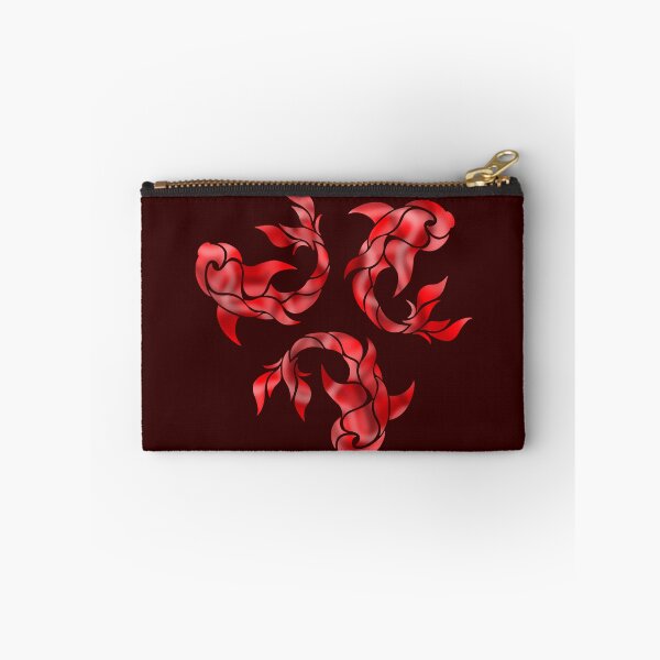 Item preview, three red tribal fish designed and sold by octo-PS.