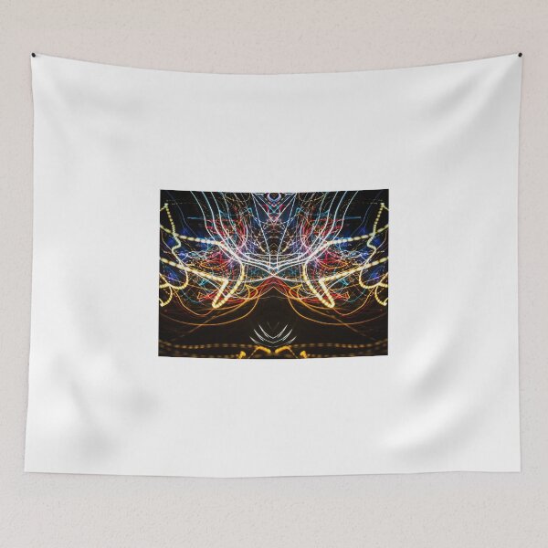 Item preview, Lightpainting Symmetry Wall Art Print Photograph 1 designed and sold by NeonAbstracts.