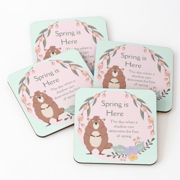 Item preview, Groundhog Day - The day when a shadow can determine the fate of spring designed and sold by aywchen.