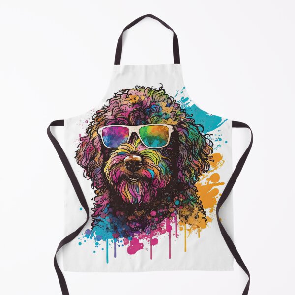 Aperçu de l'œuvre Graphique de chien Labradoodle créée et vendue par LaughingTees.