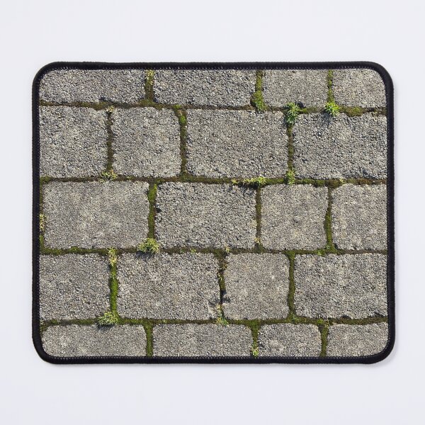 Item preview, Grey Brick Wall with Green Moss designed and sold by Sinemathk.