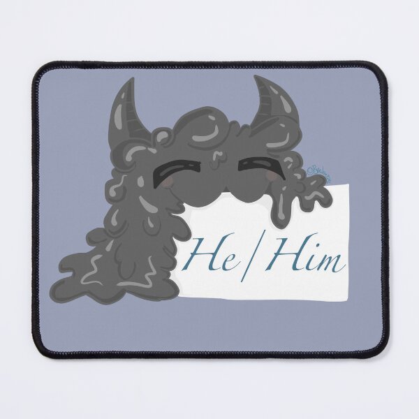 Item preview, Blobby He/Him Pronouns designed and sold by Bre-Bug-242.
