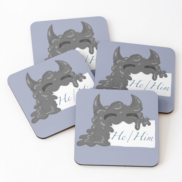 Item preview, Blobby He/Him Pronouns designed and sold by Bre-Bug-242.