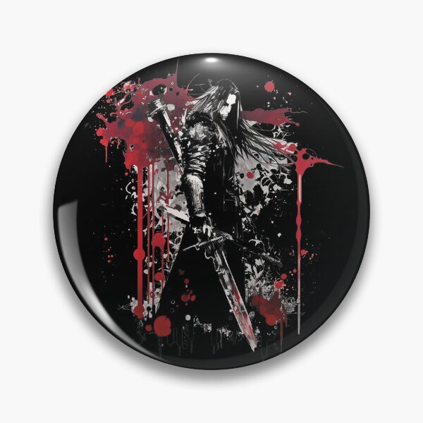Item preview, Creepy Sephiroth Ink Painting designed and sold by Springteam.