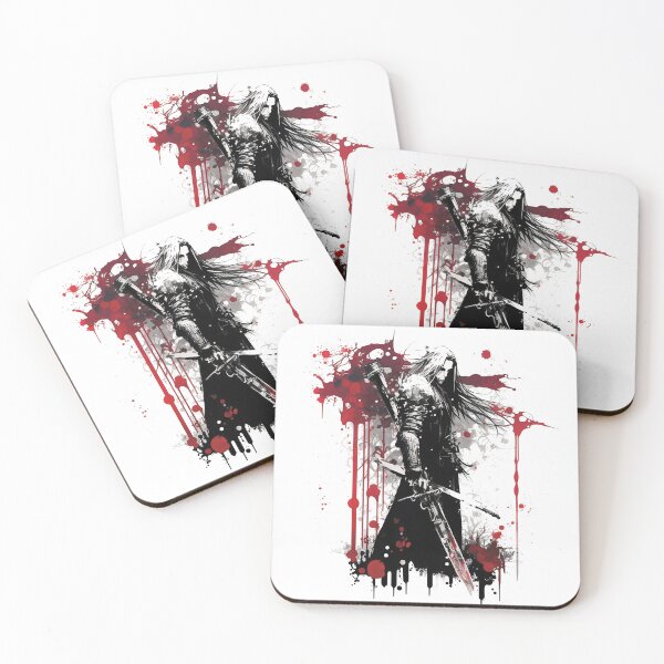 Item preview, Creepy Sephiroth Ink Painting designed and sold by Springteam.