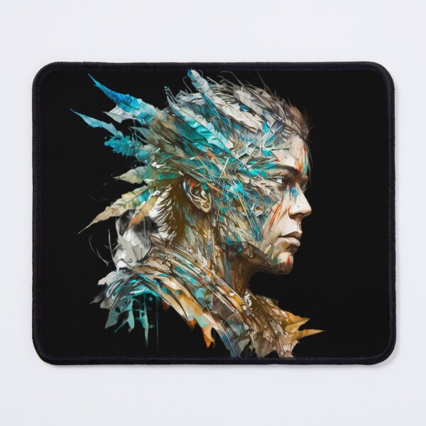 Item preview, Abstract nature Warrior designed and sold by Artificial-i-23.