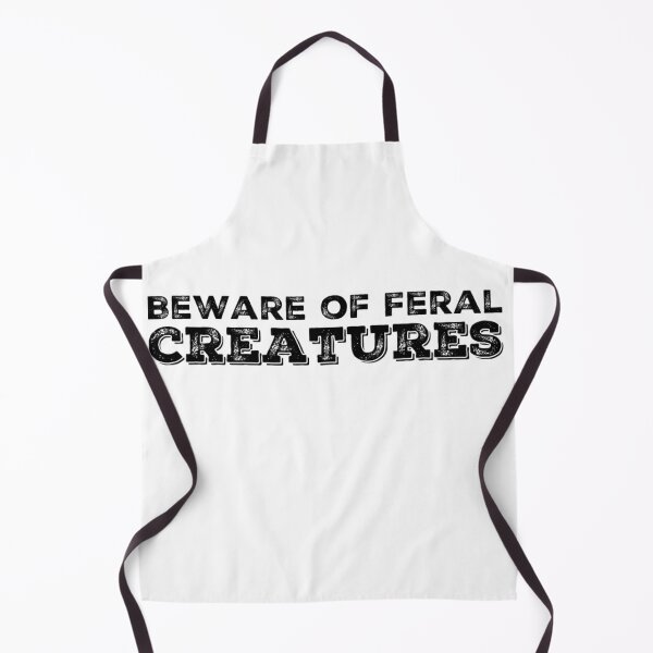 Item preview, Beware of Feral Creatures designed and sold by homesteadswag.