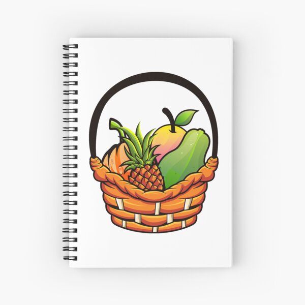 Fruits Basket Spiral Notebooks for Sale